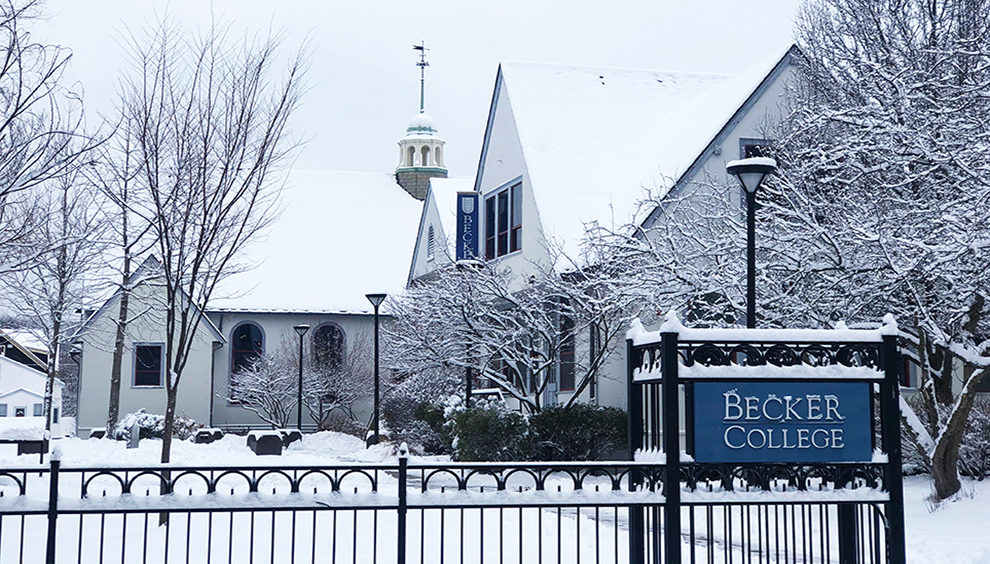 Becker College Winter Quad